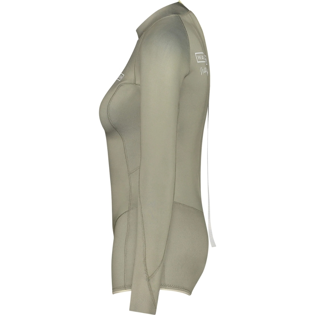 2026 Wallien Dame Nikki Van Dijk Boyleg Cut 2mm Back Zip Springsuit Wetsuit 101007 - Moon